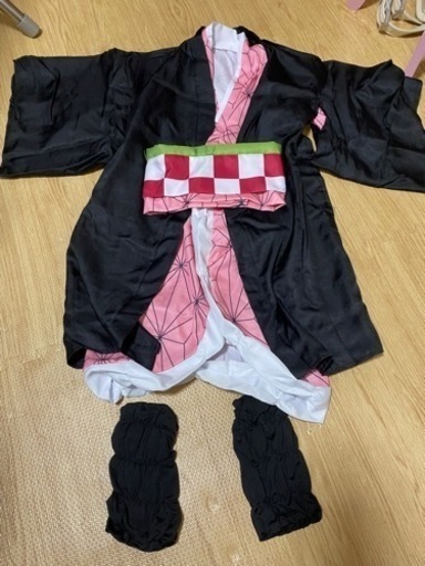ハロウィン　鬼滅　コスプレ　ねずこ120