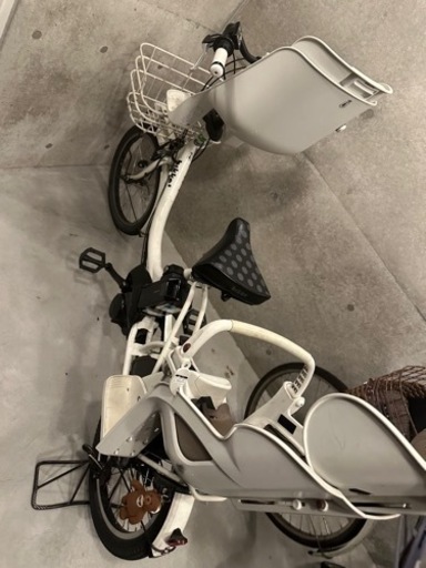 【取引中】子供二人乗せ電動自転車 ビッケ2 初期型 