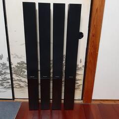 パイオニアのトールスピーカーとセンタースピーカーの画像