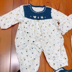 【お買い得！】ベビー ロンパース 5枚 まとめ売りの画像