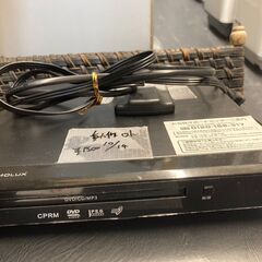 ☆中古￥1,500！【会員価格￥1,500】グラモラックス　DVDプレイヤー　家電　GRAMO-20 BK型　【BJ105】の画像