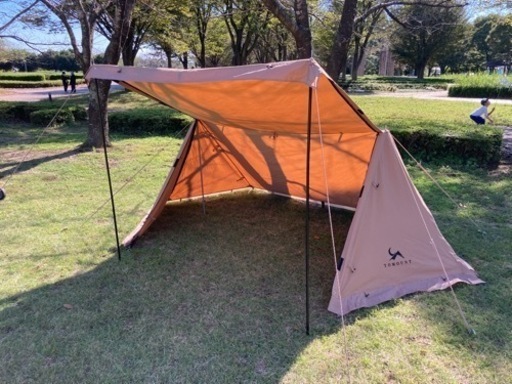 ソロテント　TCパップテント　キャンプ　tomount
