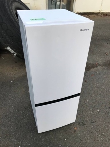 ET511番⭐️Hisense2ドア冷凍冷蔵庫⭐️2021年式