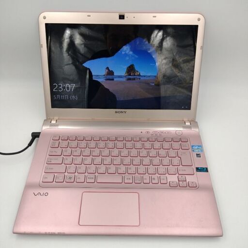 SONY VAIO corei5　メモリ4G 　SSD128G　Webカメラ　CD/DVDブルーレイ　14インチ　Wifi対応　#150791D