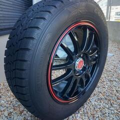 再値下げスダットレスタイヤ＆ホイール185-65-15四本セットの画像