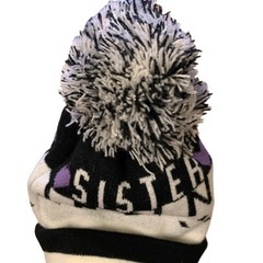 SISTERJENNI ★ シスタージェニィ ★ ニット帽 美品 ボンボン付きの画像