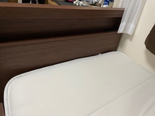 ニトリ　シングルベッド　マットレス　美品