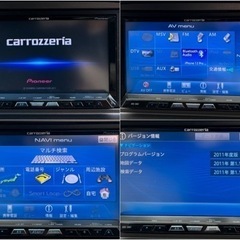 【carrozzeriaｻｲﾊﾞｰﾅﾋﾞ&ETCｾｯﾄ】カロッツェリア/サイバーナビ/AVIC-ZH07/ND-ETC6/7V型ワイド/地デジTV/DVD/CD/Bluetooth/USB/SDの画像