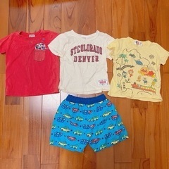 【お買い得！】子供服 半袖 水着 4点 まとめ売り