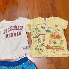 【お買い得！】子供服 半袖 水着 4点 まとめ売りの画像