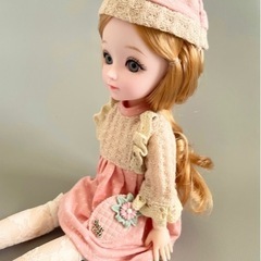 ★完売★【新品】球体関節人形   女の子 2体セットの画像