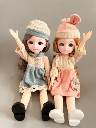 ★完売★【新品】球体関節人形   女の子 2体セット
