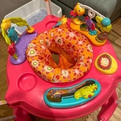 フィッシャープライス　ジャンパルー　ピンクの画像