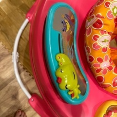 フィッシャープライス　ジャンパルー　ピンクの画像
