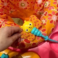 フィッシャープライス　ジャンパルー　ピンクの画像