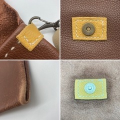 16周年記念‼️半額セール■中古■革ショルダーバッグ■茶色■の画像