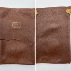 16周年記念‼️半額セール■中古■革ショルダーバッグ■茶色■の画像