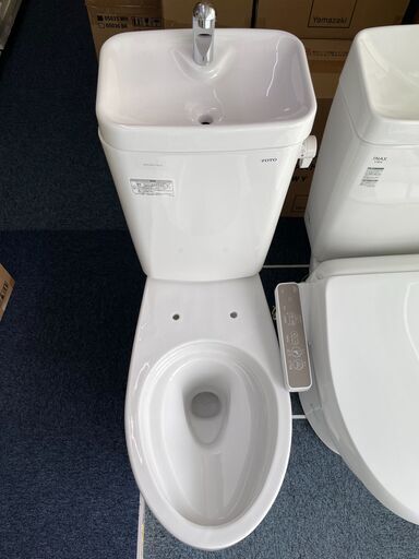 【店頭展示品】TOTO　手洗付組み合わせ便器（便座なし）