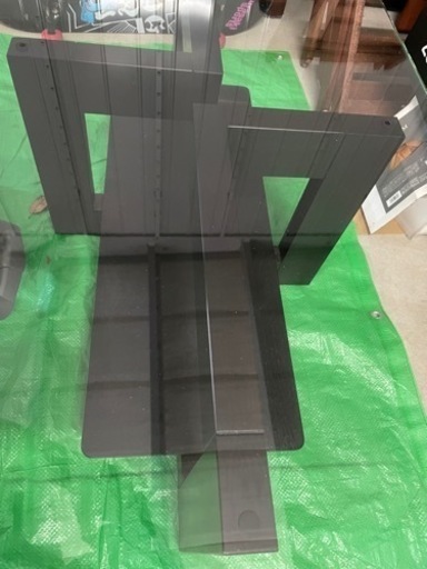 大塚家具　ガラステーブル