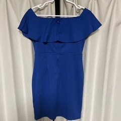 更に値下げしました😁キャバ、パーティードレス（ブルー）❣️我が家で試着可能❗️早朝夜中受け渡し可です☺️の画像