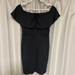 更に値下げしました😊キャバ、パーティードレス（ブラック）我が家で試着可能❗️早朝夜中、受け渡し可です☺️の画像