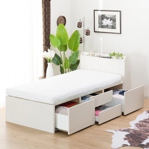 収納ベッド&マットレス&布団カバー