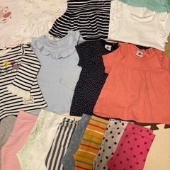 【受け渡し先確定】80〜90＊ベビー子供服　あげますの画像