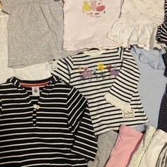 【受け渡し先確定】80〜90＊ベビー子供服　あげますの画像