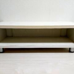 (お譲り先決定)テレビボード　白　ニトリ