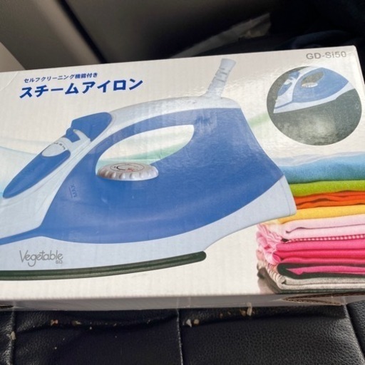 未使用アイロン。