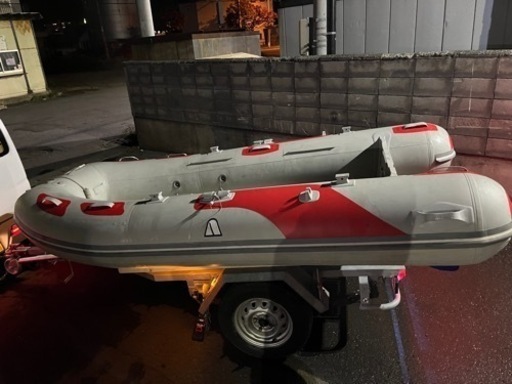 アキレス　PV－300FLⅡ  平成26年製　船検付　2馬力〜9.9馬力まで可