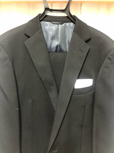 新品！冠婚葬祭用スーツ 黒