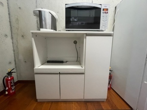 ニトリ　キッチンカウンター　90センチ　一人暮らしにピッタリなサイズ