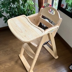 お取引中になりました　カトージ　ベビーチェアの画像