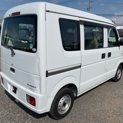 審査なし分割OK  スズキ　エブリィ　バン　平成20年式　車検2年付　走行6万キロ　修復歴なし　5MT  エアコン付　2WD  室内綺麗 室内広々ハイルーフの画像