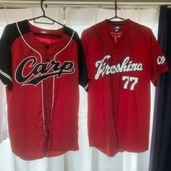 広島カープ 前田智徳 野村謙二郎監督 ユニフォーム