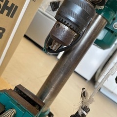 ★464  アークランドサカモト GREATTOOL 卓上ボール盤 GTTB-13F 緑 電動工具【リサイクルマート鹿児島宇宿店】の画像