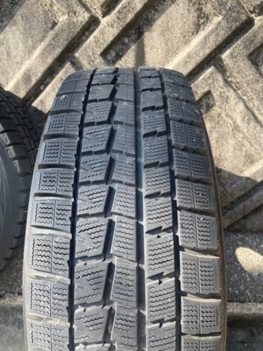 ヴェルファイア30で使用　ホイール付きスタッドレス2016年製　DUNLOP 