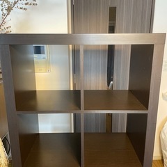 IKEA 棚 ダークブラウン イケアの画像