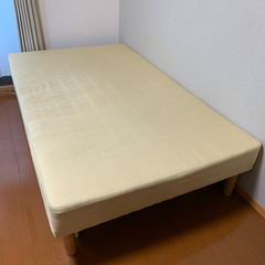 脚付きマットレスベッド　セミダブル