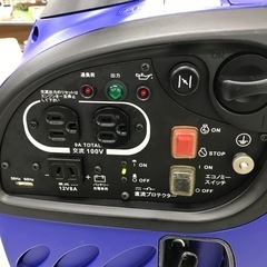 中古品△ヤマハ発電機 EF900iS-YAMAHA 【タンク内にガソリン長期