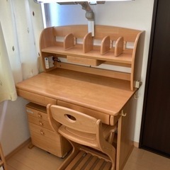 【引渡済】学習机　色違い2セット　単品でもOK!!の画像