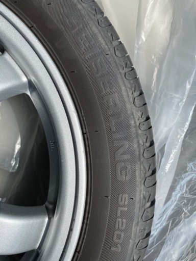165 55 R15 SEIBERLING SL201 バリ山　10プリウス　純正　ホイール　鍛造　15インチ