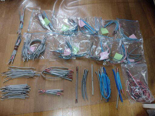 第2種電気工事士　実技試験練習ケーブル端材