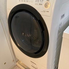 【1週間限定】シャープ　ドラム式洗濯機　ES-S7E-WL