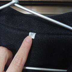 コカ　coca　ブラックロングコートの画像