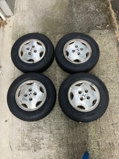 スタッドレス　ダンロップSV1 145/80R12