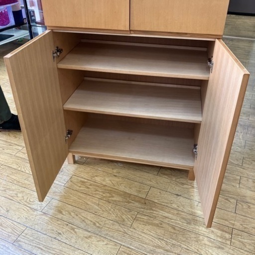 3/8値下げ致しました！⭐️人気⭐️無印良品 ワードローブ シェルフ クローゼット 希少 タモ材 MUJI 北欧Style 定価7.2