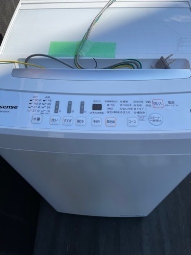Hisense洗濯機2021年製