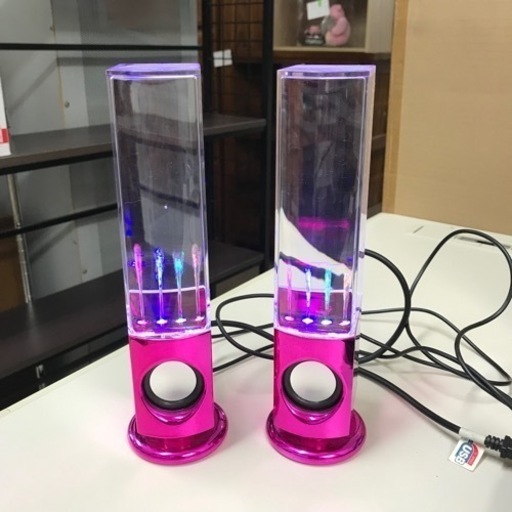 取引場所 南観音 2210-495 フィフティ ウォーターダンシングスピーカー 2chアンプ内蔵【USBケーブル欠品】